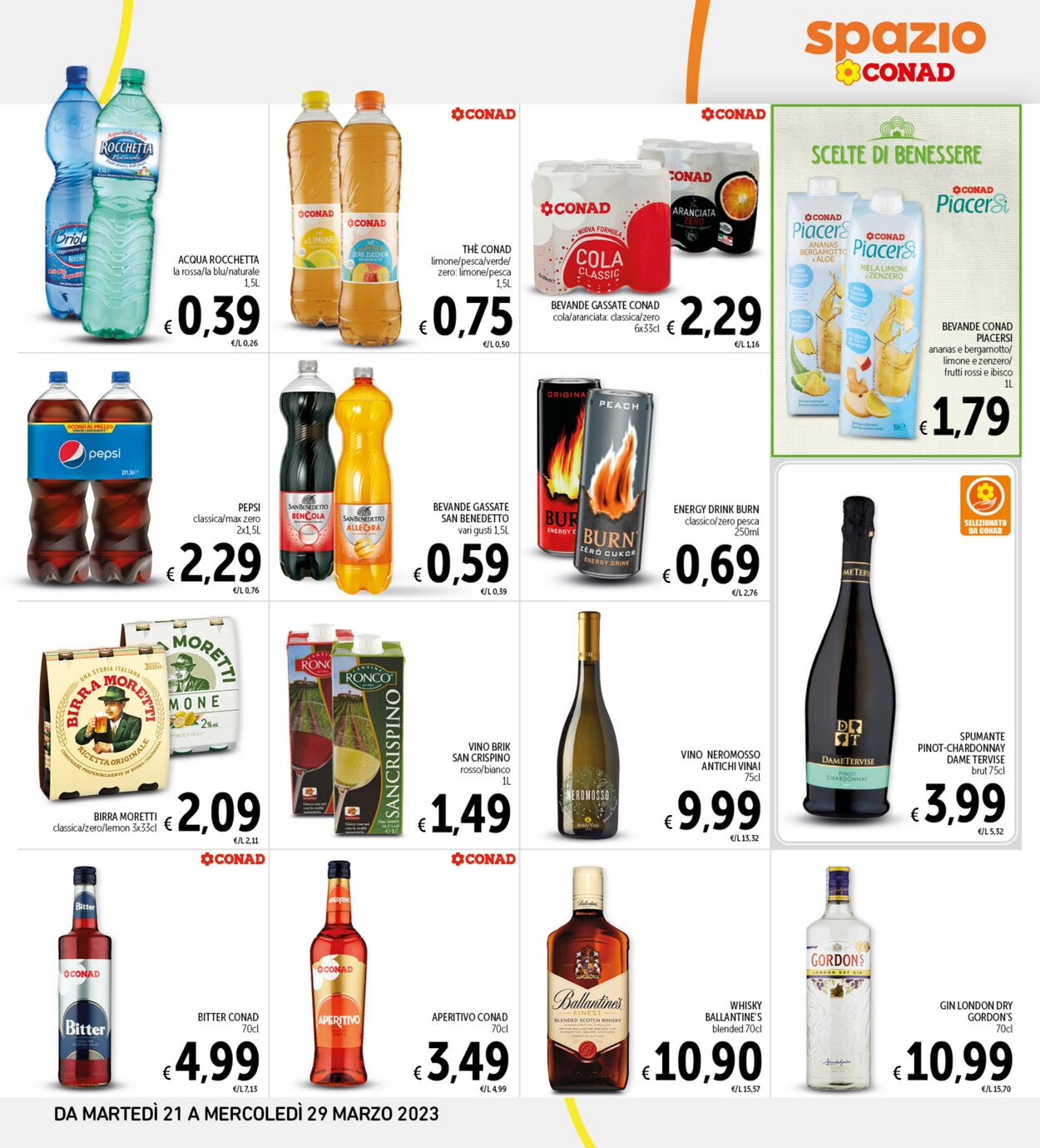 Volantino Conad 21.03.2023 - 29.03.2023