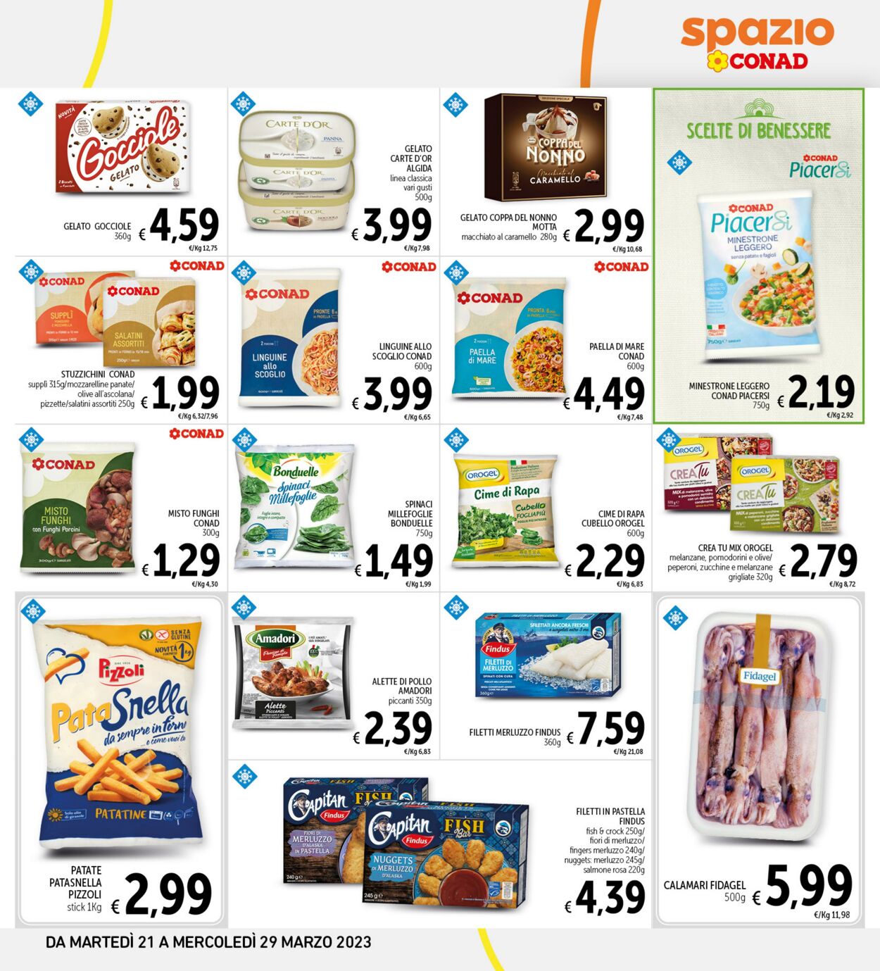 Volantino Conad 21.03.2023 - 29.03.2023