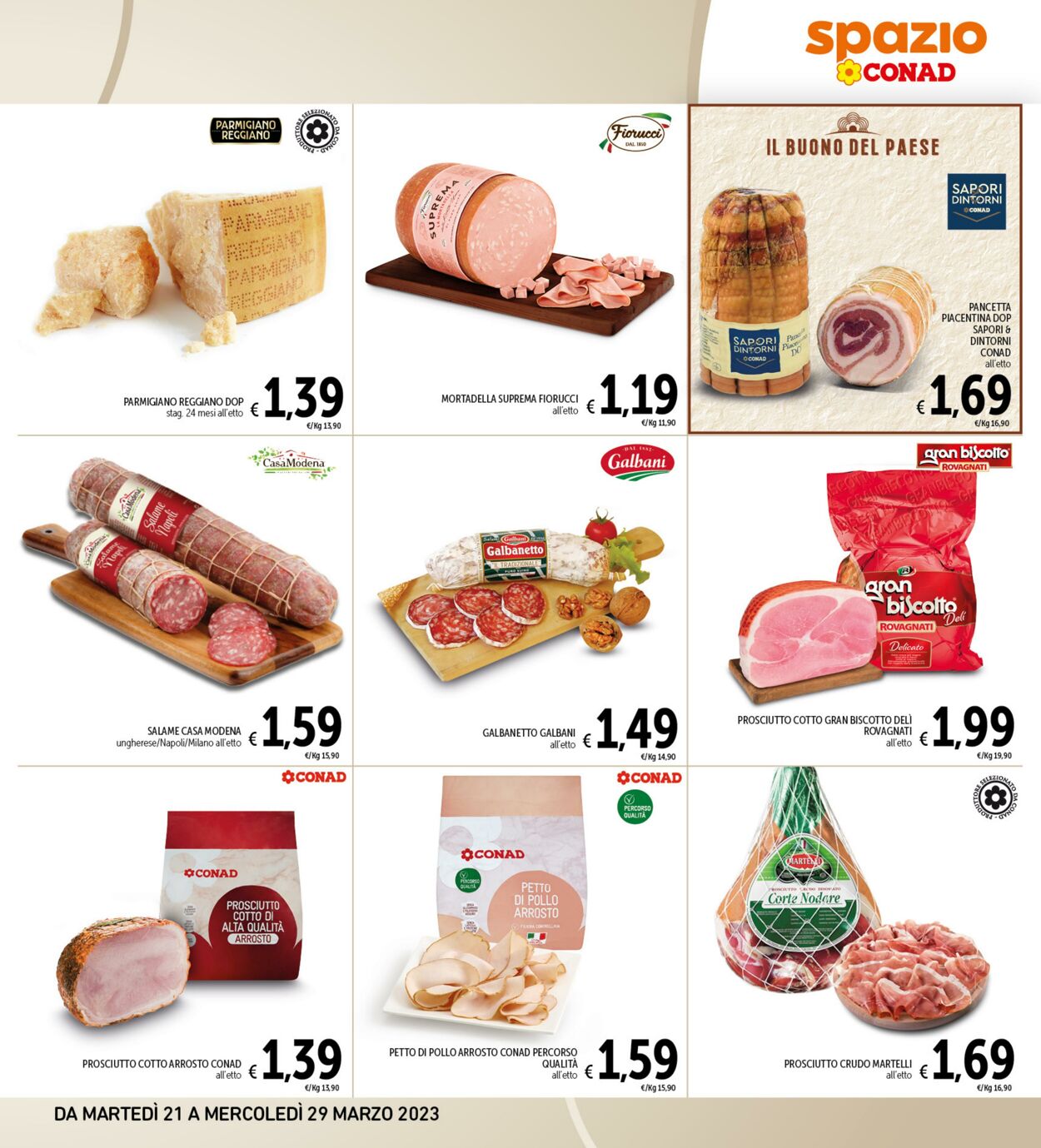 Volantino Conad 21.03.2023 - 29.03.2023