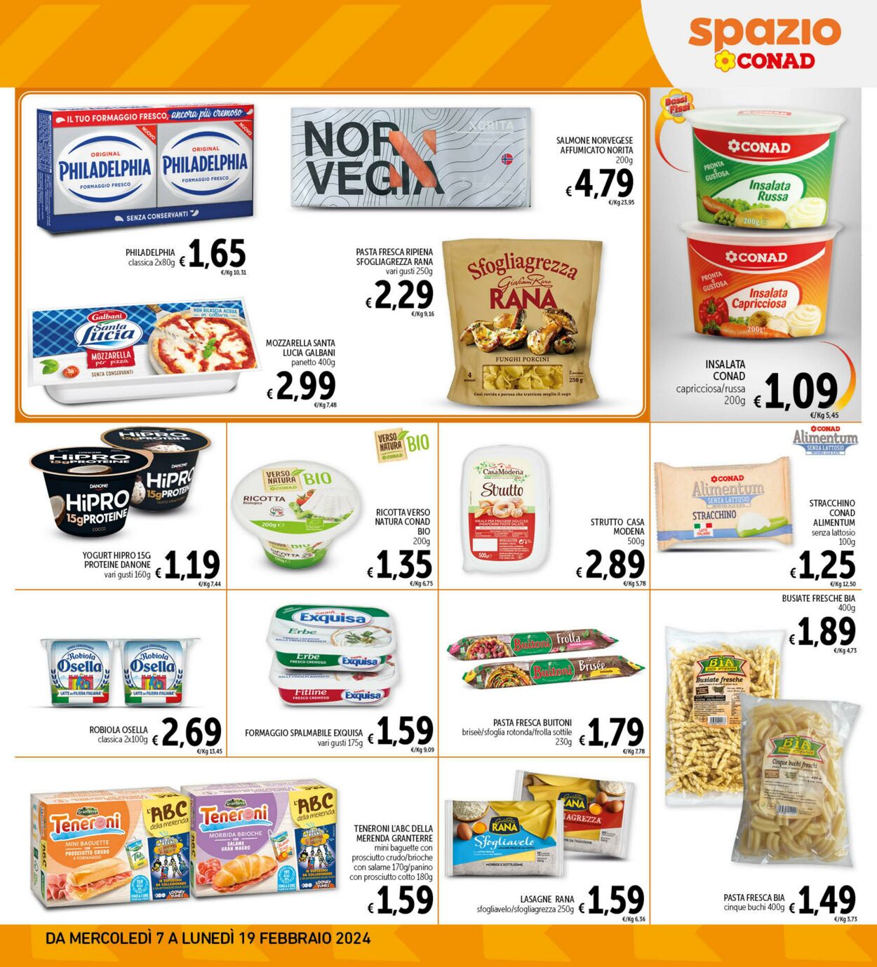 Volantino Conad 07.02.2024 - 19.02.2024