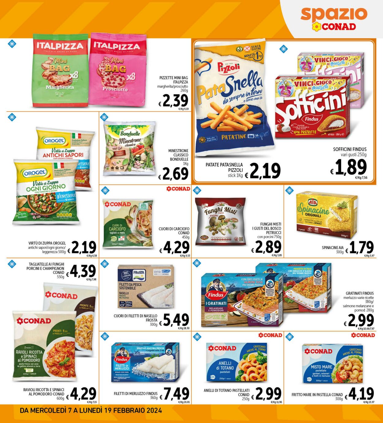 Volantino Conad 07.02.2024 - 19.02.2024