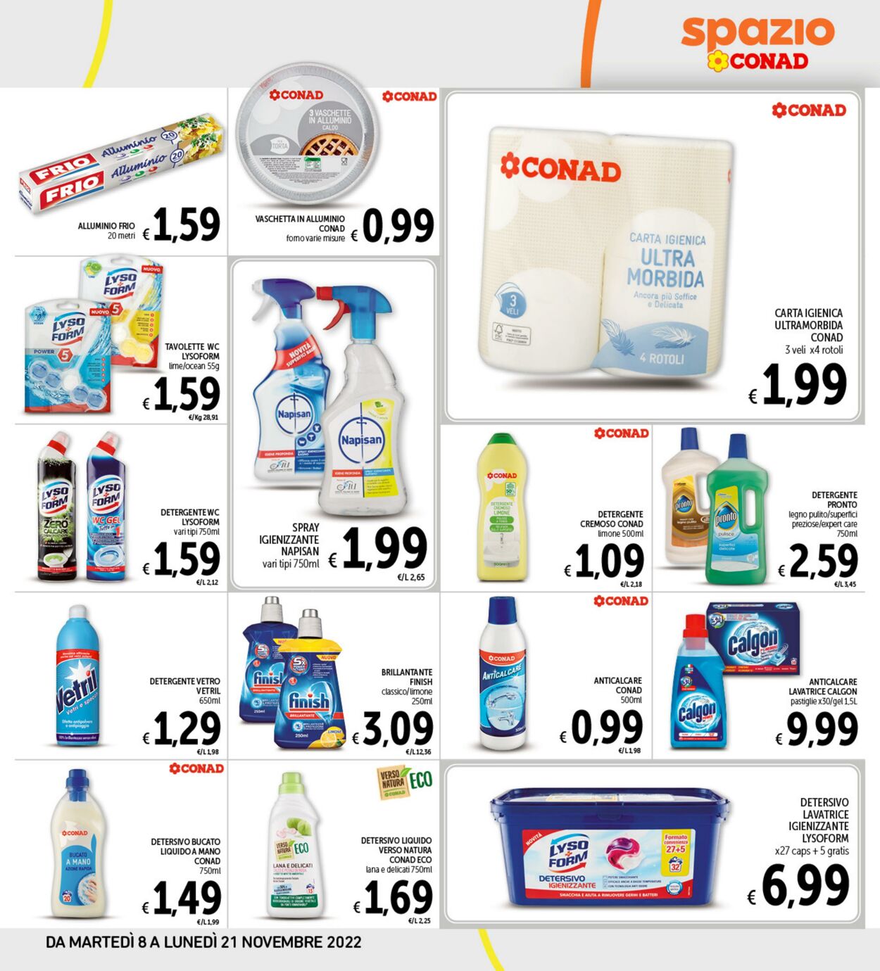 Volantino Conad 08.11.2022 - 21.11.2022