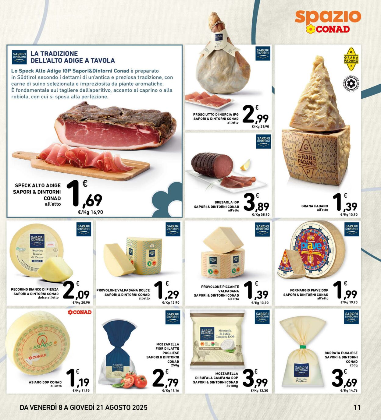 Volantino Conad 08.08.2025 - 08.08.2025