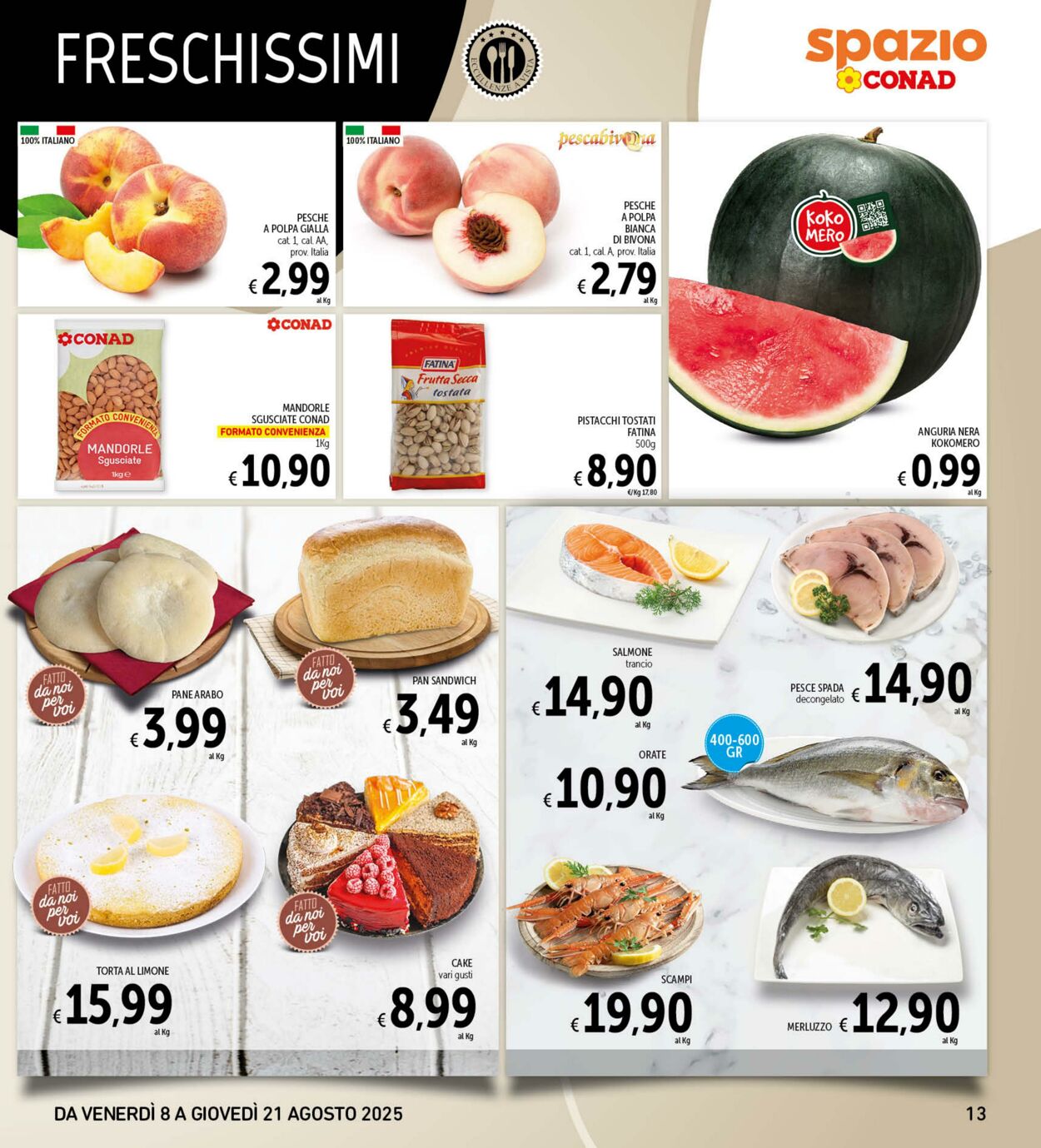 Volantino Conad 08.08.2025 - 08.08.2025