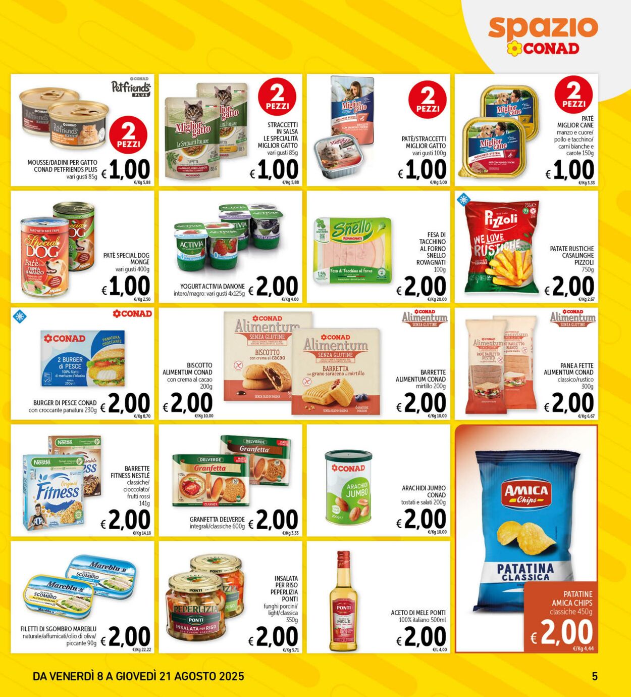 Volantino Conad 08.08.2025 - 08.08.2025