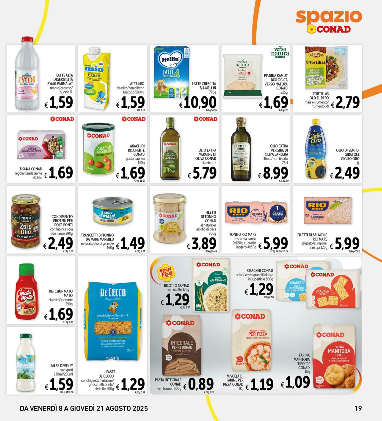 Volantino Conad 08.08.2025 - 08.08.2025