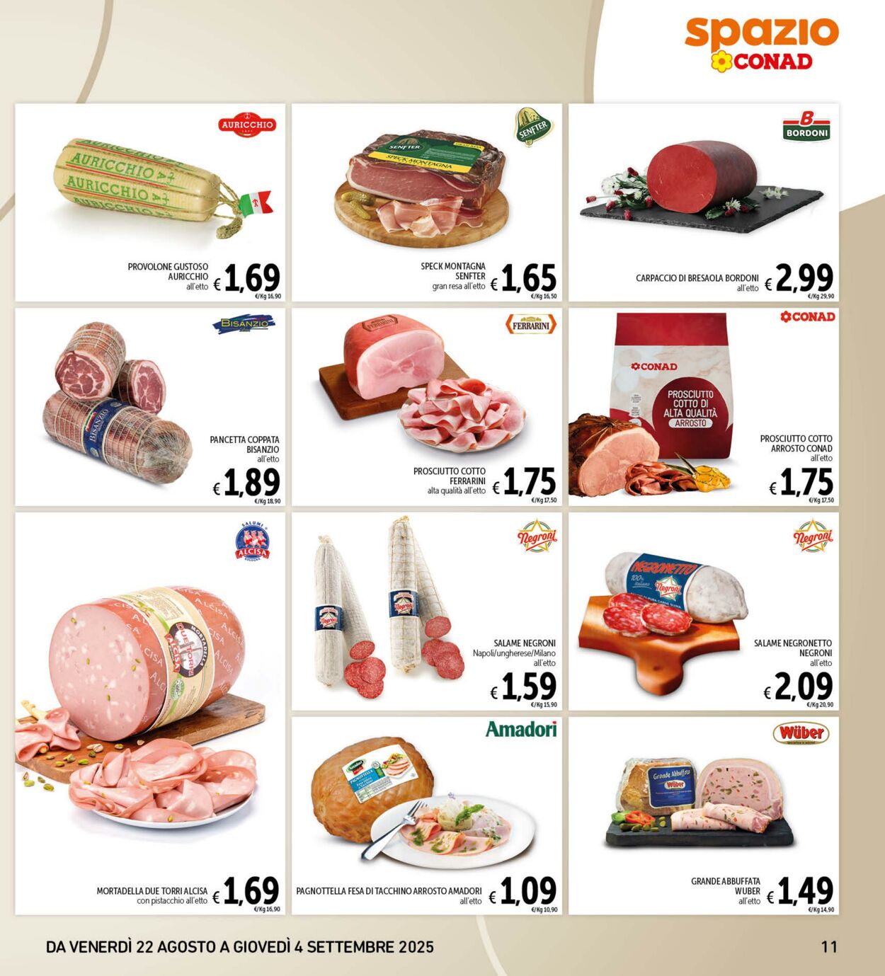 Volantino Conad 23.08.2025 - 23.08.2025