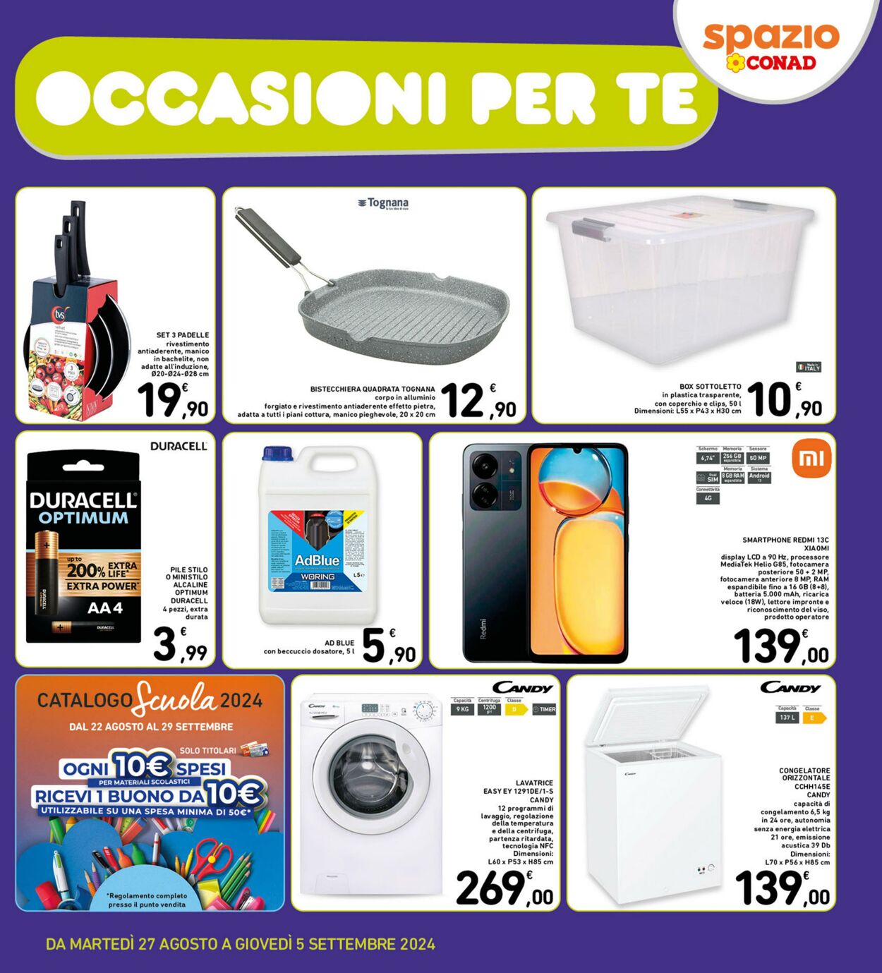 Volantino Conad 27.08.2024 - 05.09.2024