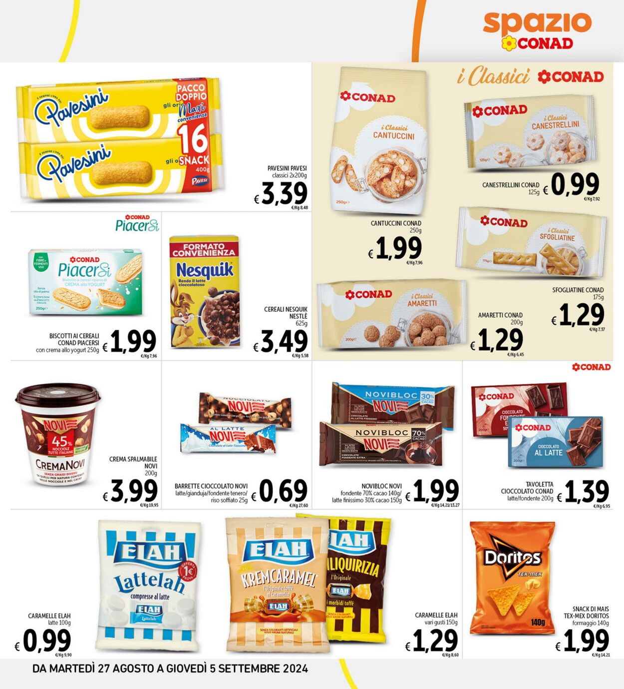 Volantino Conad 27.08.2024 - 05.09.2024