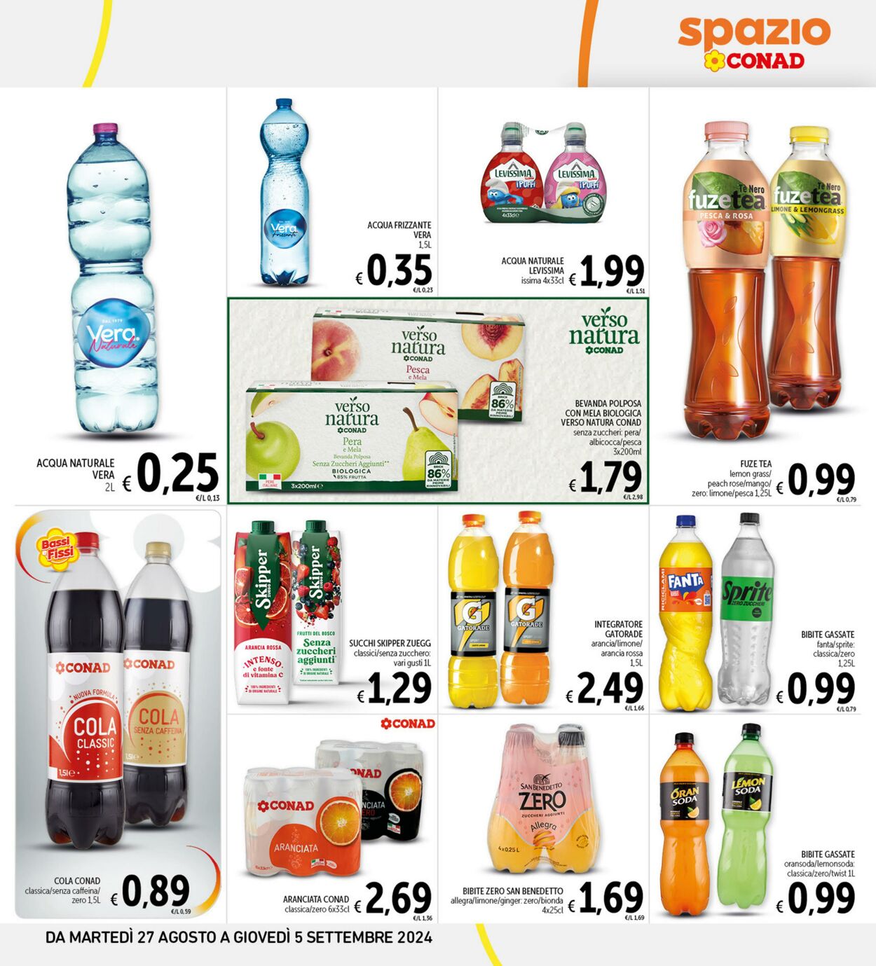 Volantino Conad 27.08.2024 - 05.09.2024