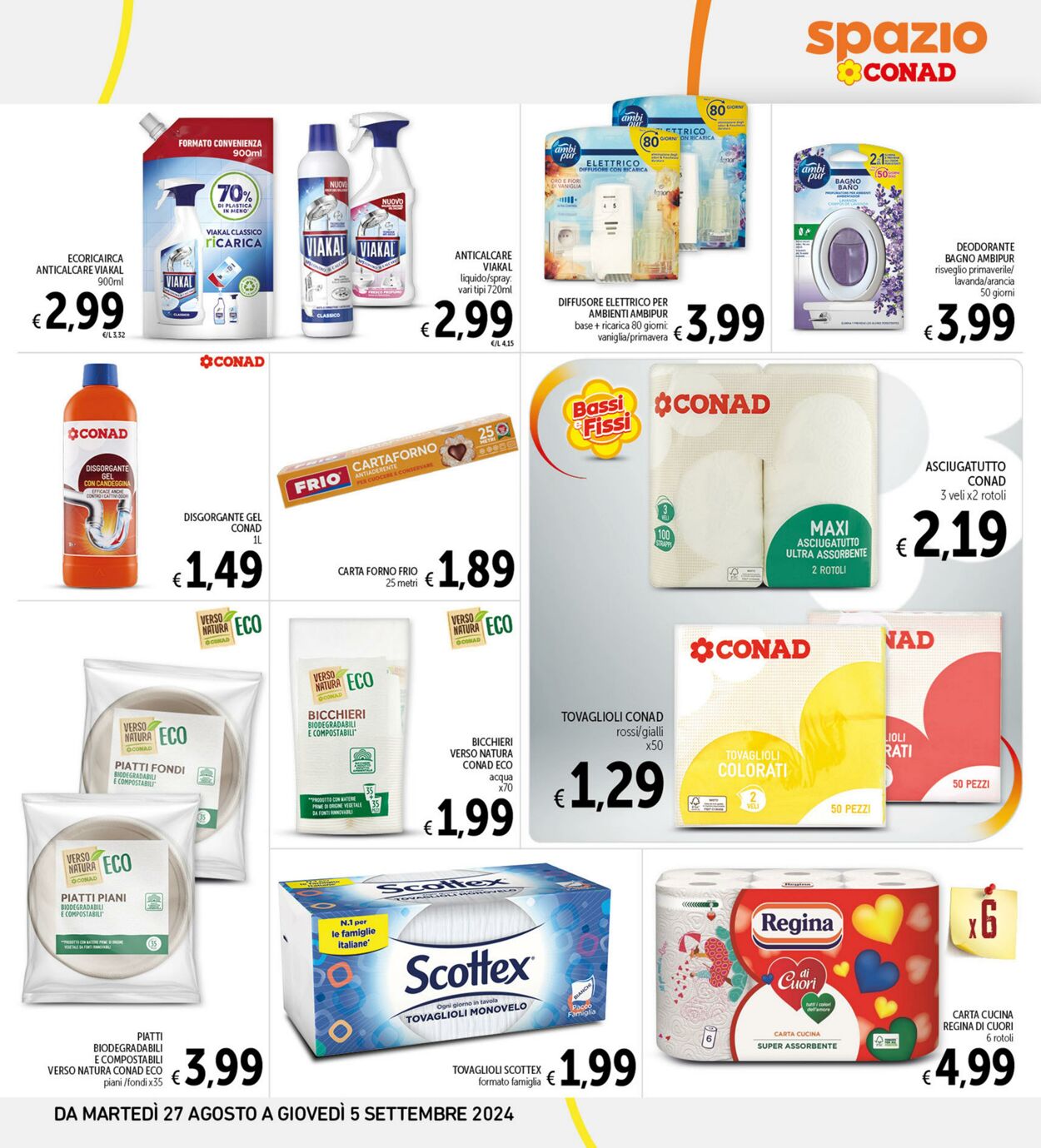 Volantino Conad 27.08.2024 - 05.09.2024