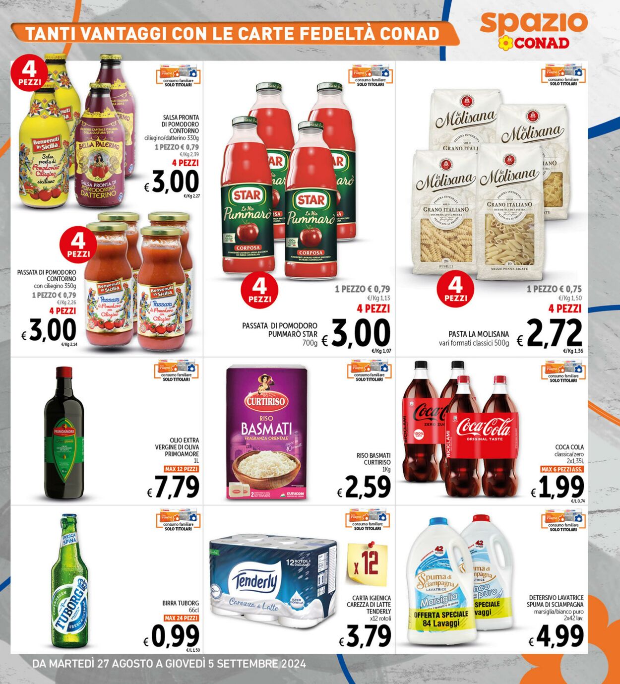 Volantino Conad 27.08.2024 - 05.09.2024