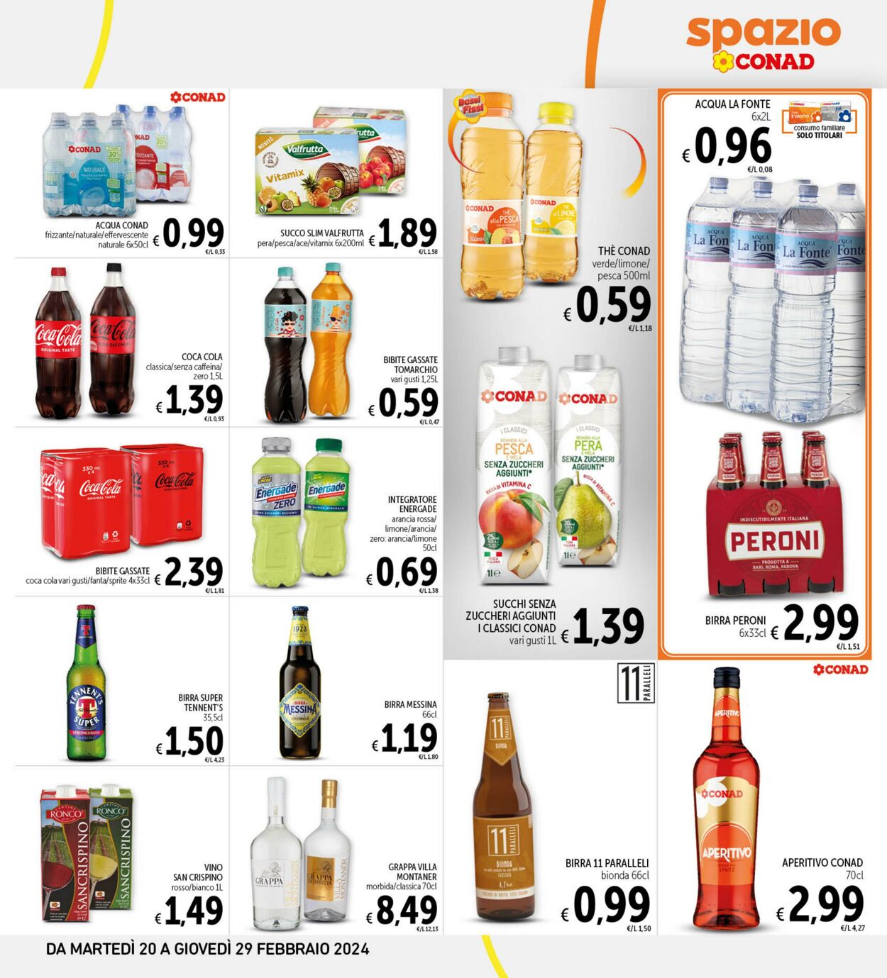 Volantino Conad 20.02.2024 - 29.02.2024