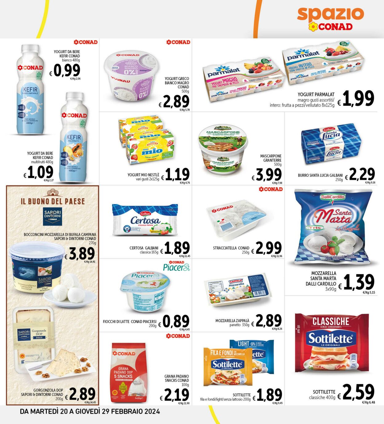 Volantino Conad 20.02.2024 - 29.02.2024