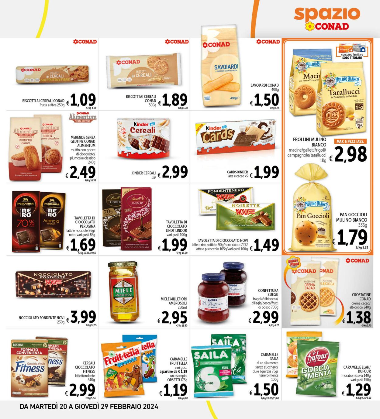 Volantino Conad 20.02.2024 - 29.02.2024