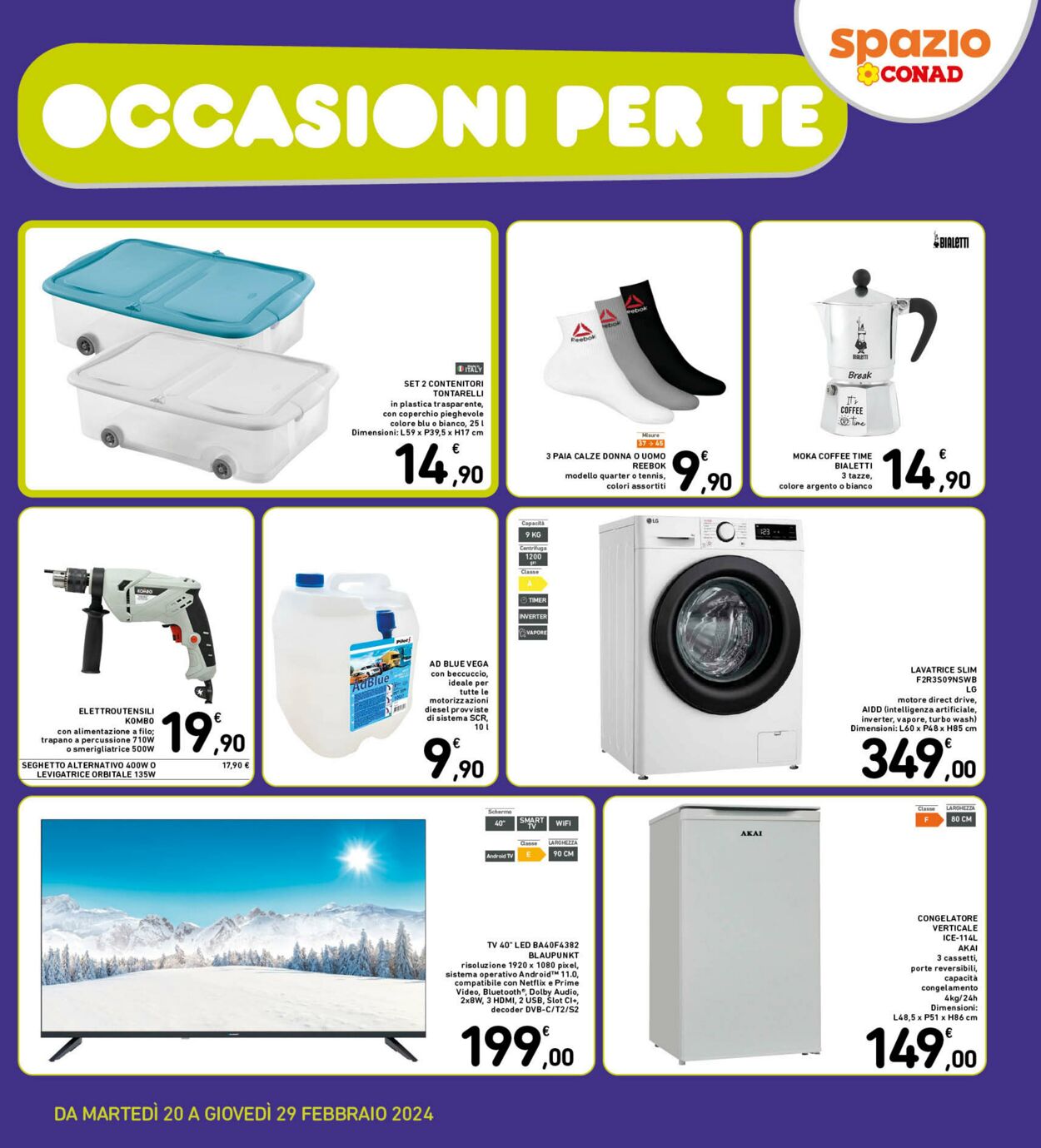 Volantino Conad 20.02.2024 - 29.02.2024