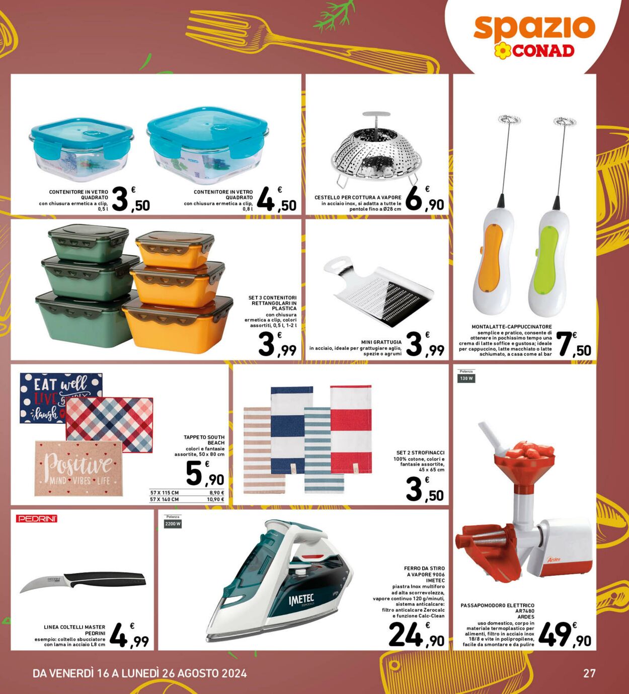 Volantino Conad 16.08.2024 - 26.08.2024