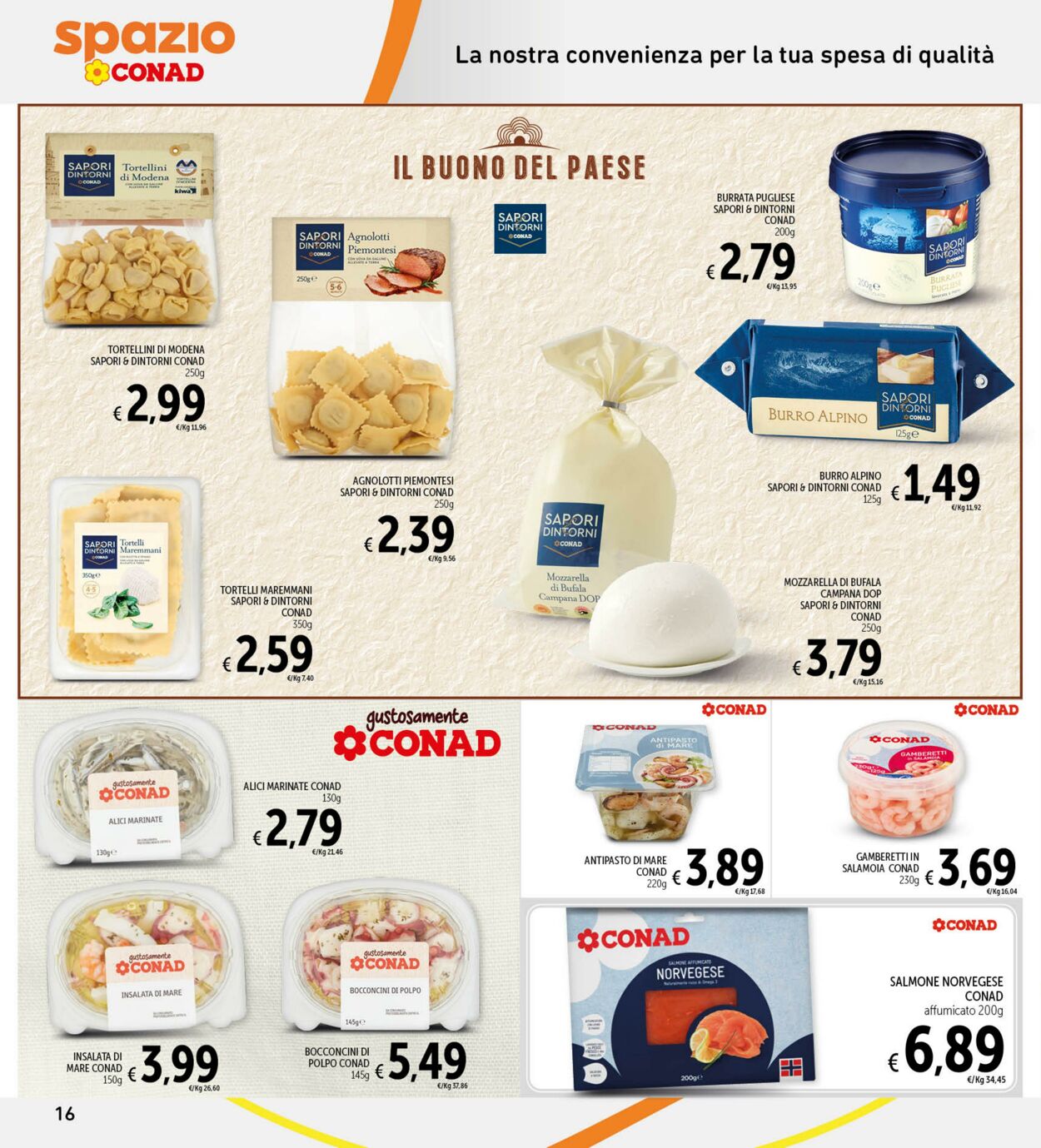 Volantino Conad 16.08.2024 - 26.08.2024