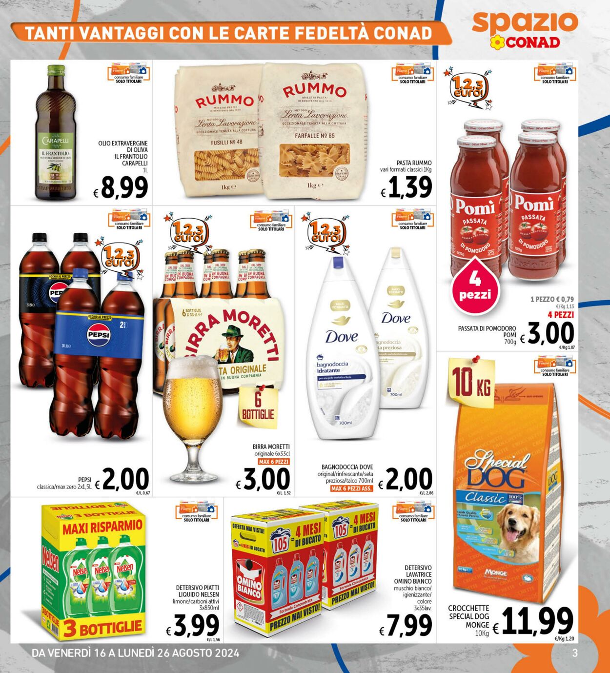 Volantino Conad 16.08.2024 - 26.08.2024