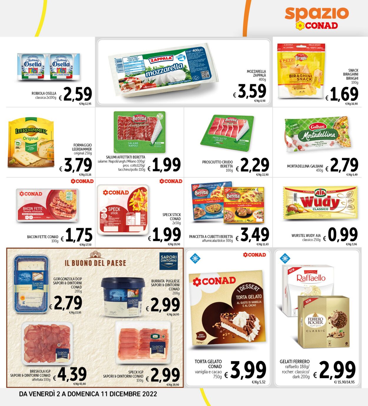 Volantino Conad 02.12.2022 - 11.12.2022