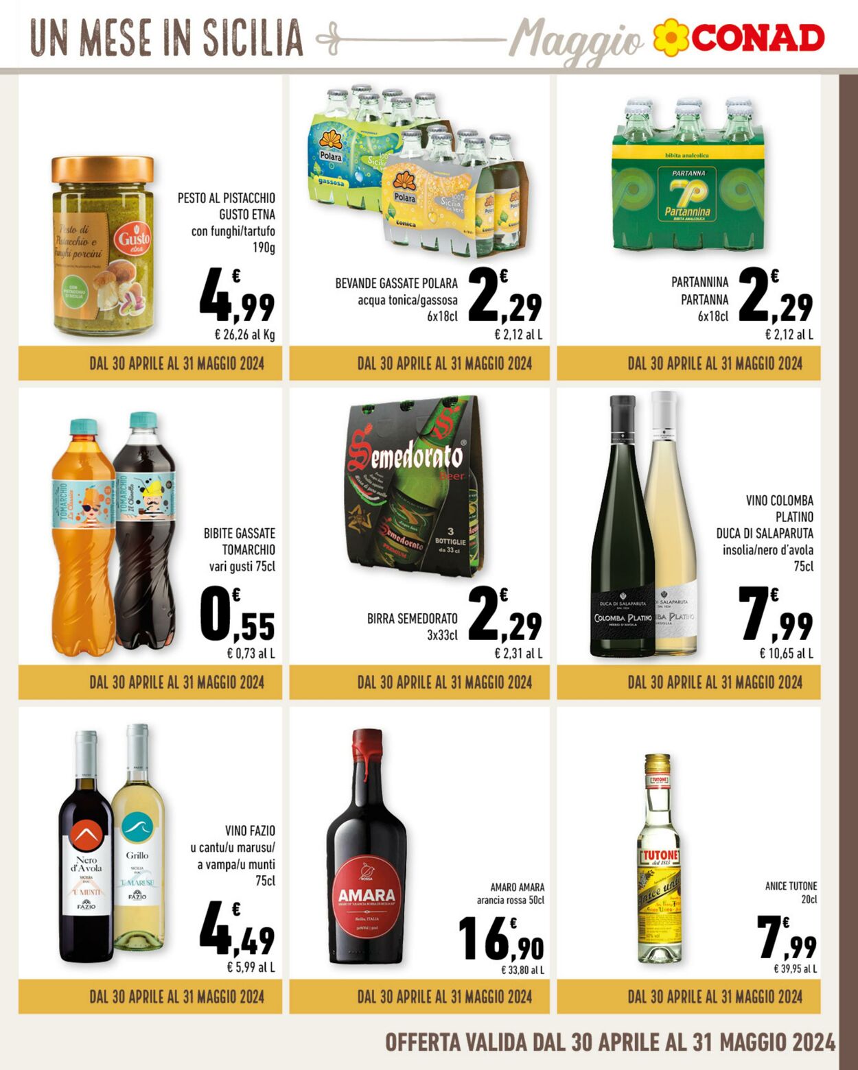 Volantino Conad 30.04.2024 - 31.05.2024