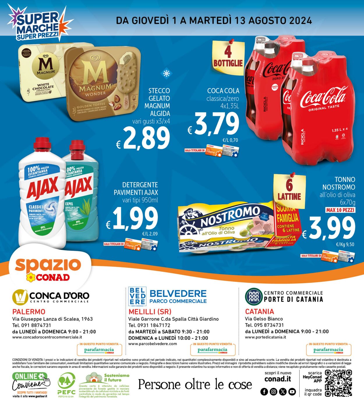 Volantino Conad 01.08.2024 - 13.08.2024