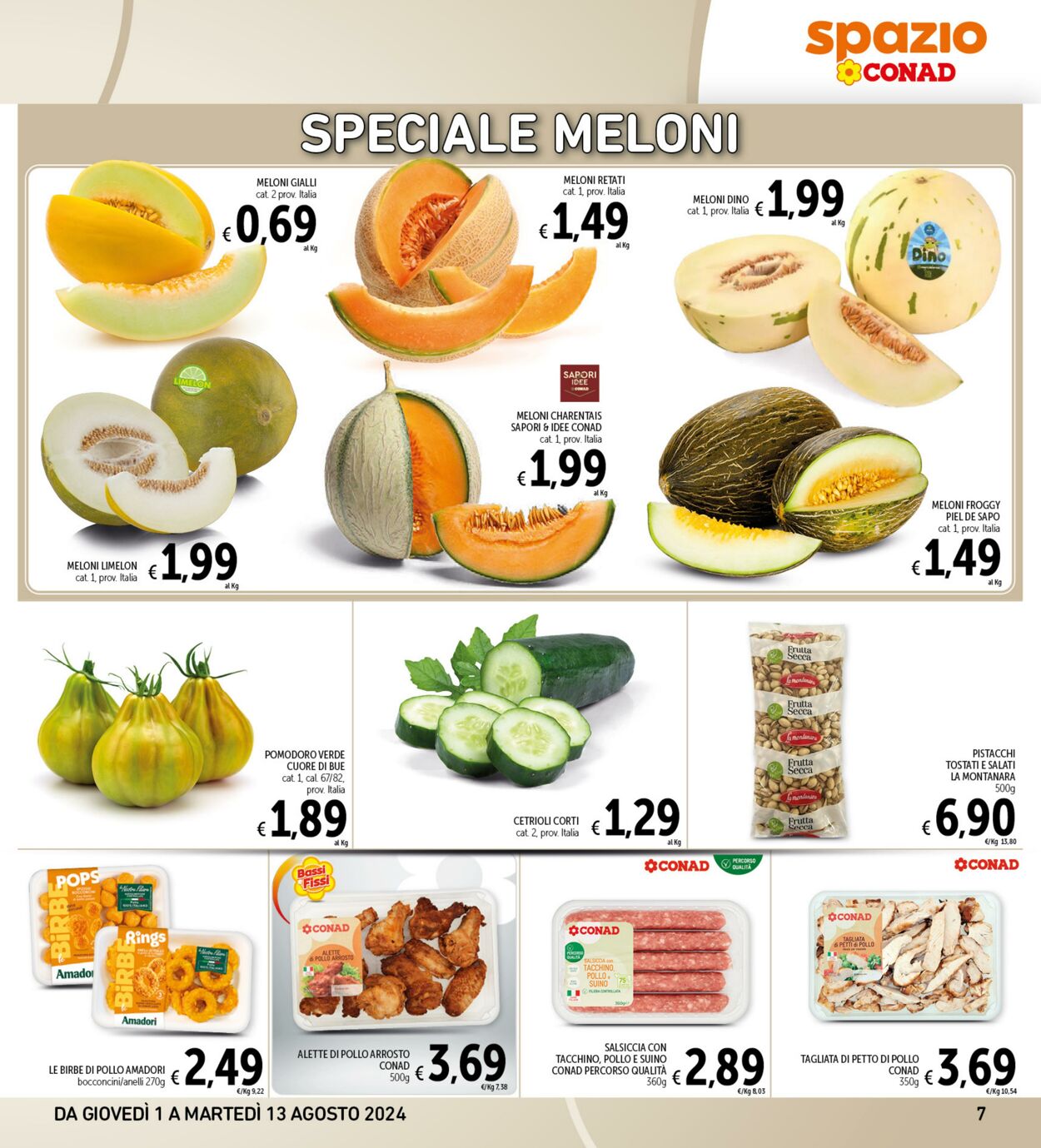 Volantino Conad 01.08.2024 - 13.08.2024