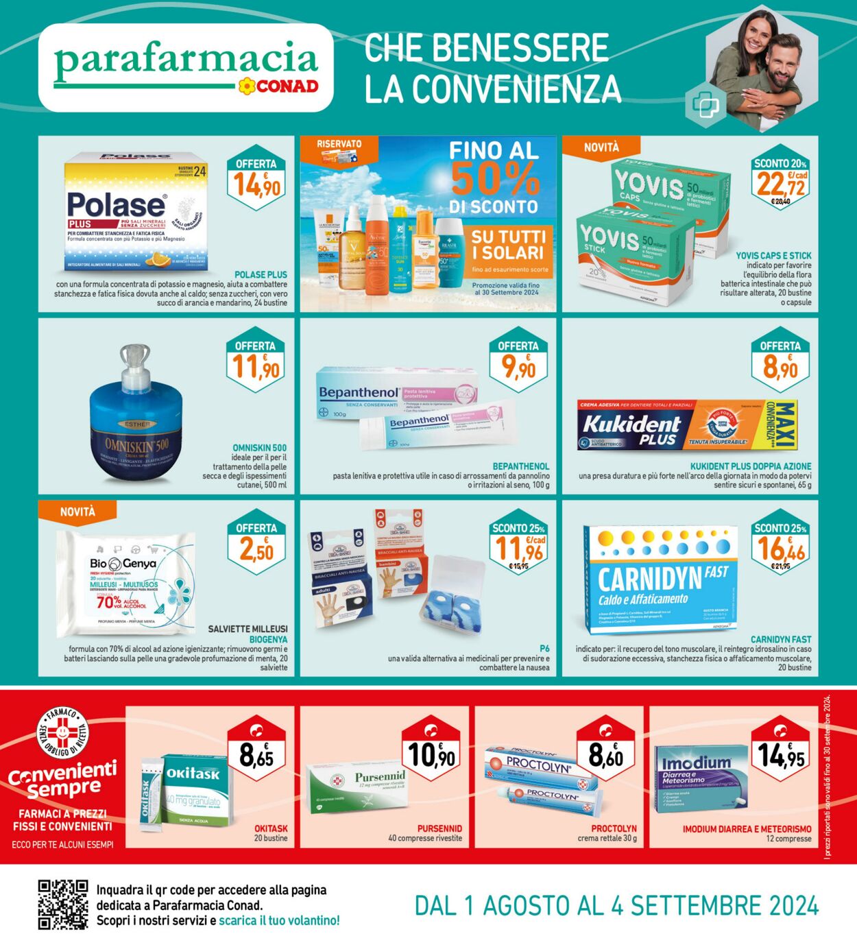 Volantino Conad 01.08.2024 - 13.08.2024