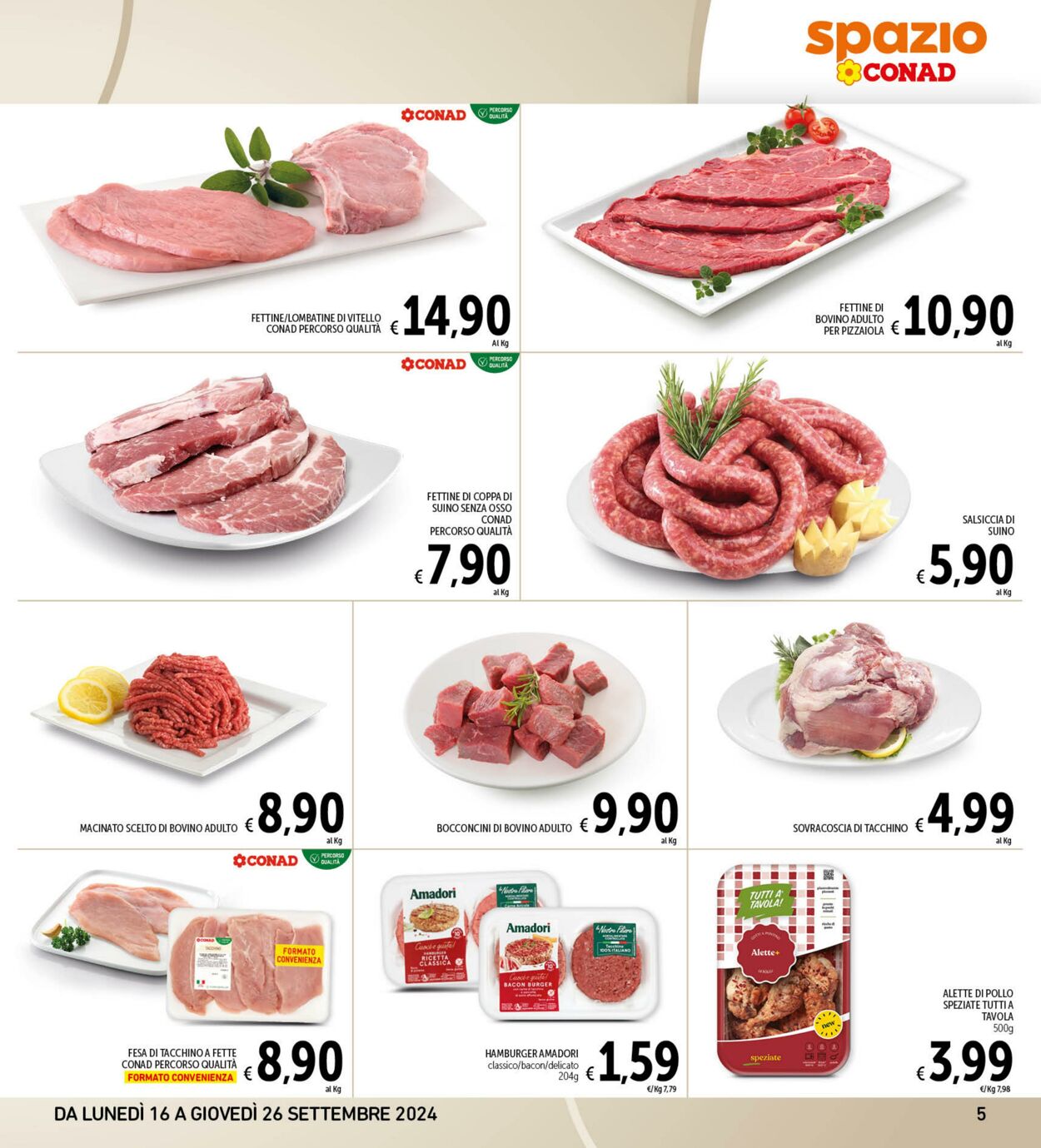 Volantino Conad 16.09.2024 - 26.09.2024