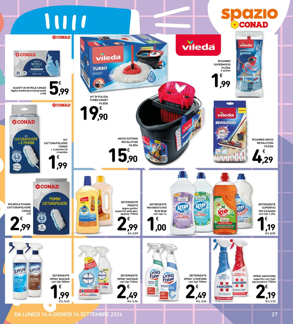 Volantino Conad 16.09.2024 - 26.09.2024