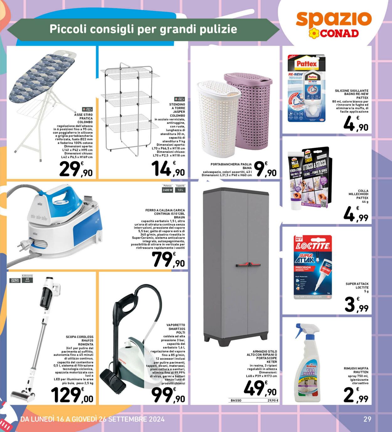 Volantino Conad 16.09.2024 - 26.09.2024