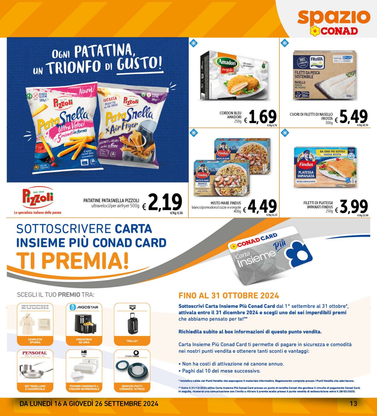 Volantino Conad 16.09.2024 - 26.09.2024