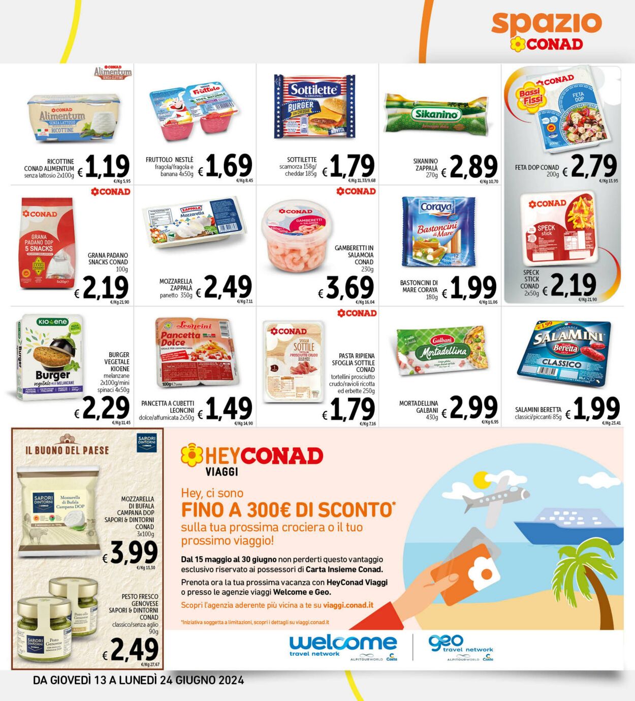 Volantino Conad 13.06.2024 - 24.06.2024