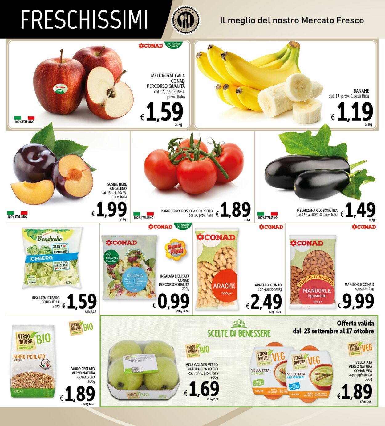 Volantino Conad 20.09.2022 - 04.10.2022