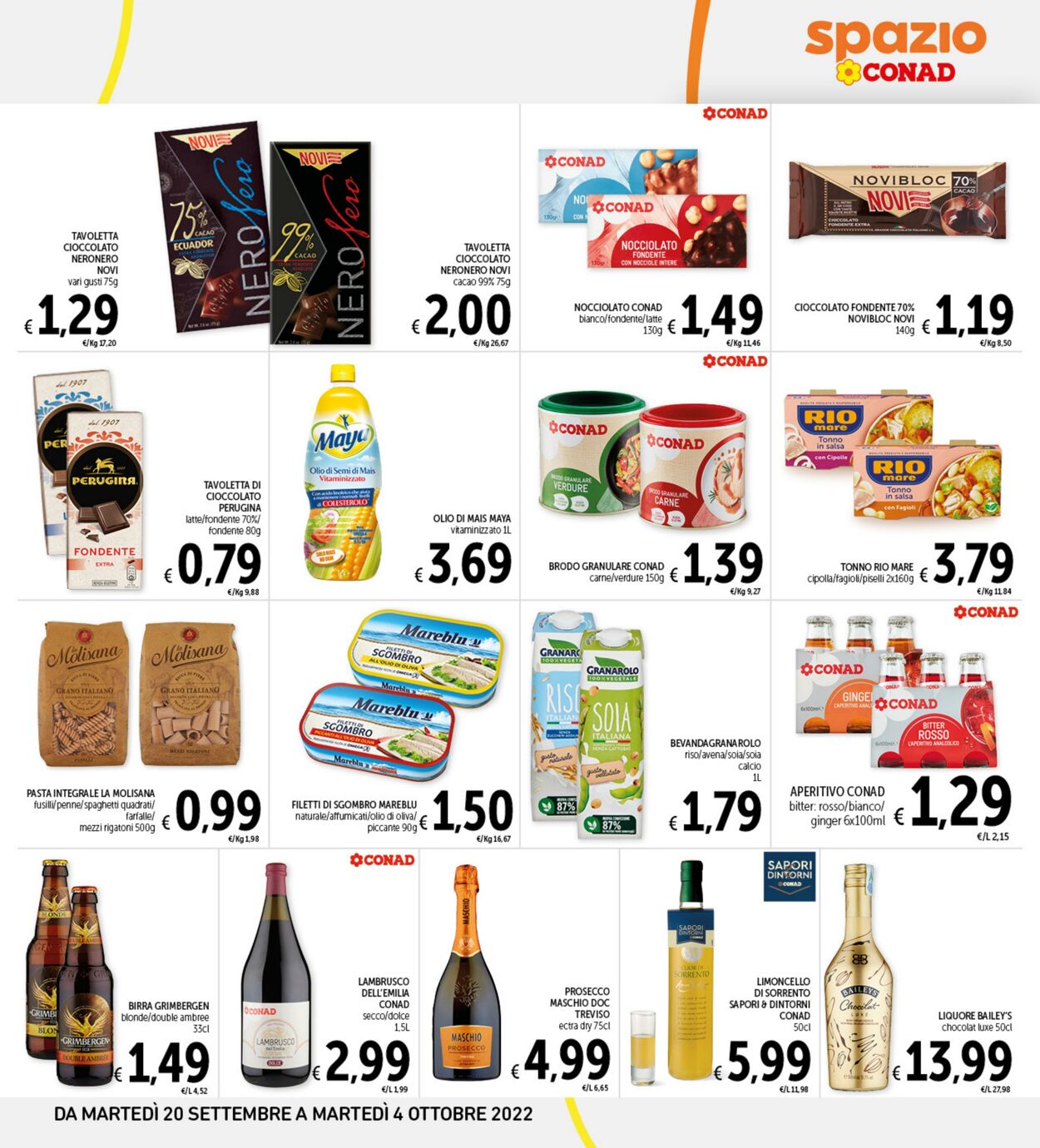 Volantino Conad 20.09.2022 - 04.10.2022