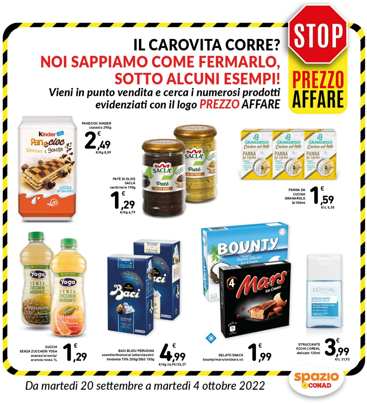 Volantino Conad 20.09.2022 - 04.10.2022