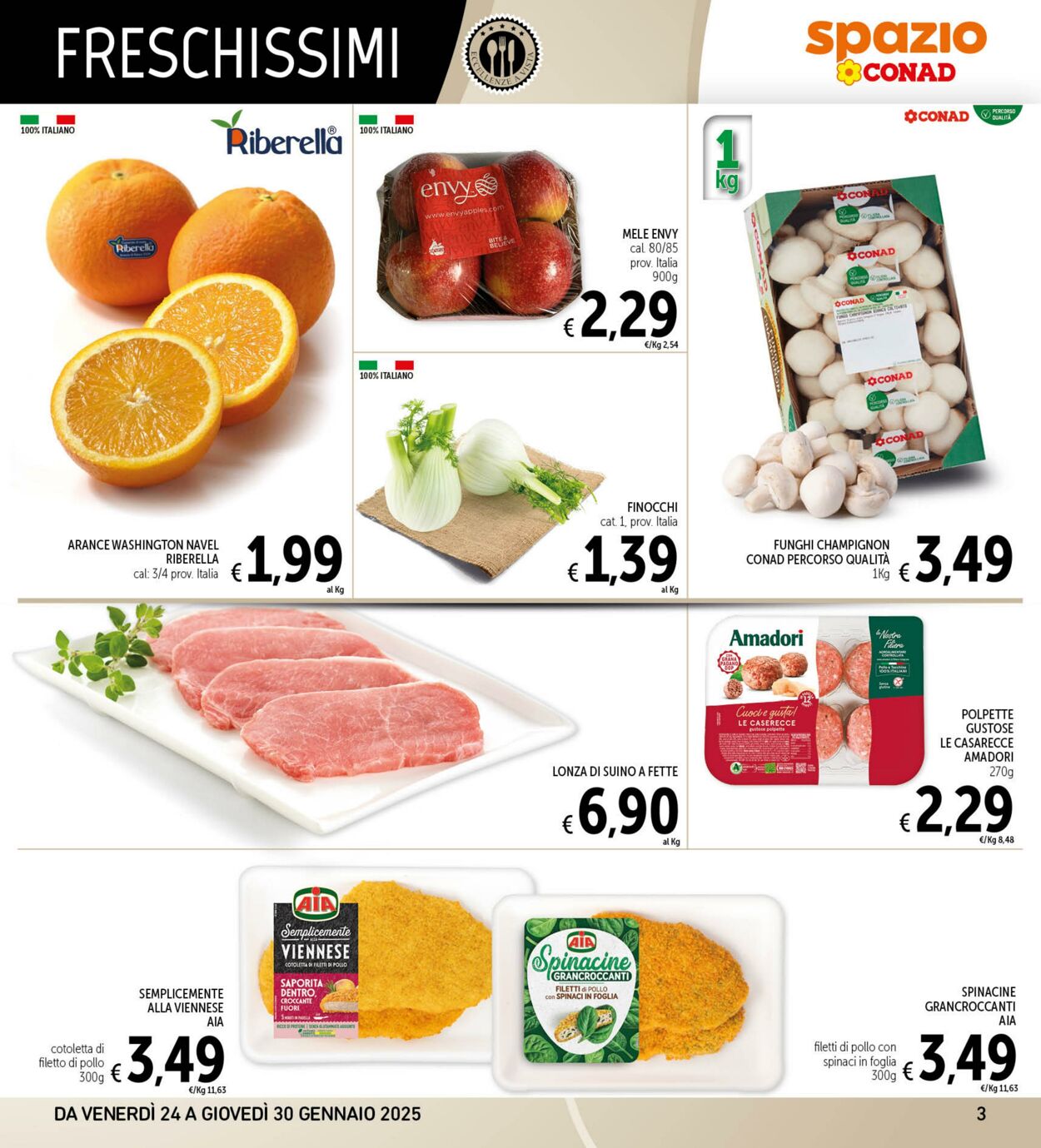 Volantino Conad 24.01.2025 - 30.01.2025