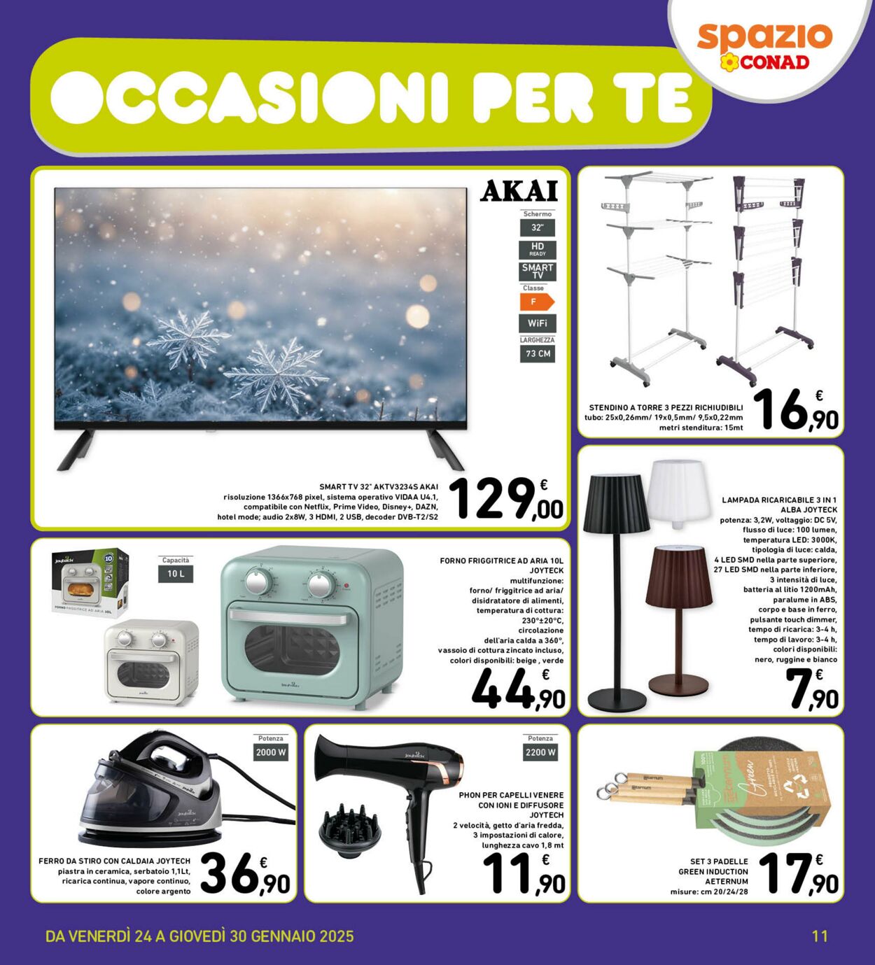 Volantino Conad 24.01.2025 - 30.01.2025