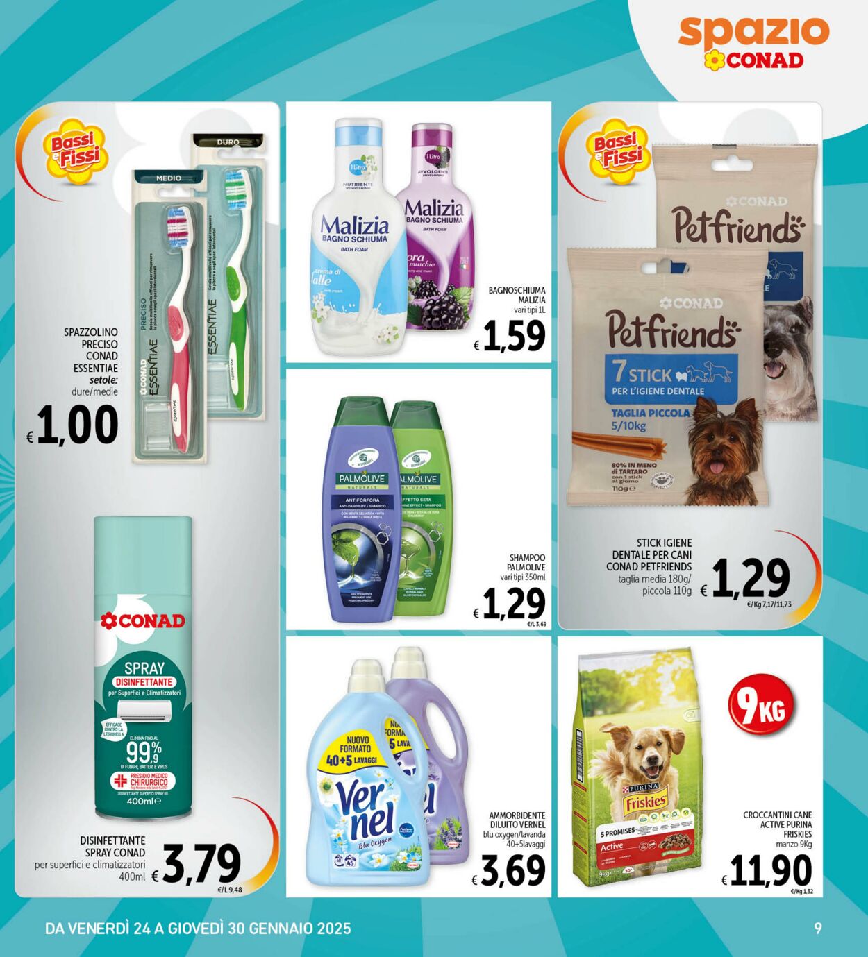 Volantino Conad 24.01.2025 - 30.01.2025