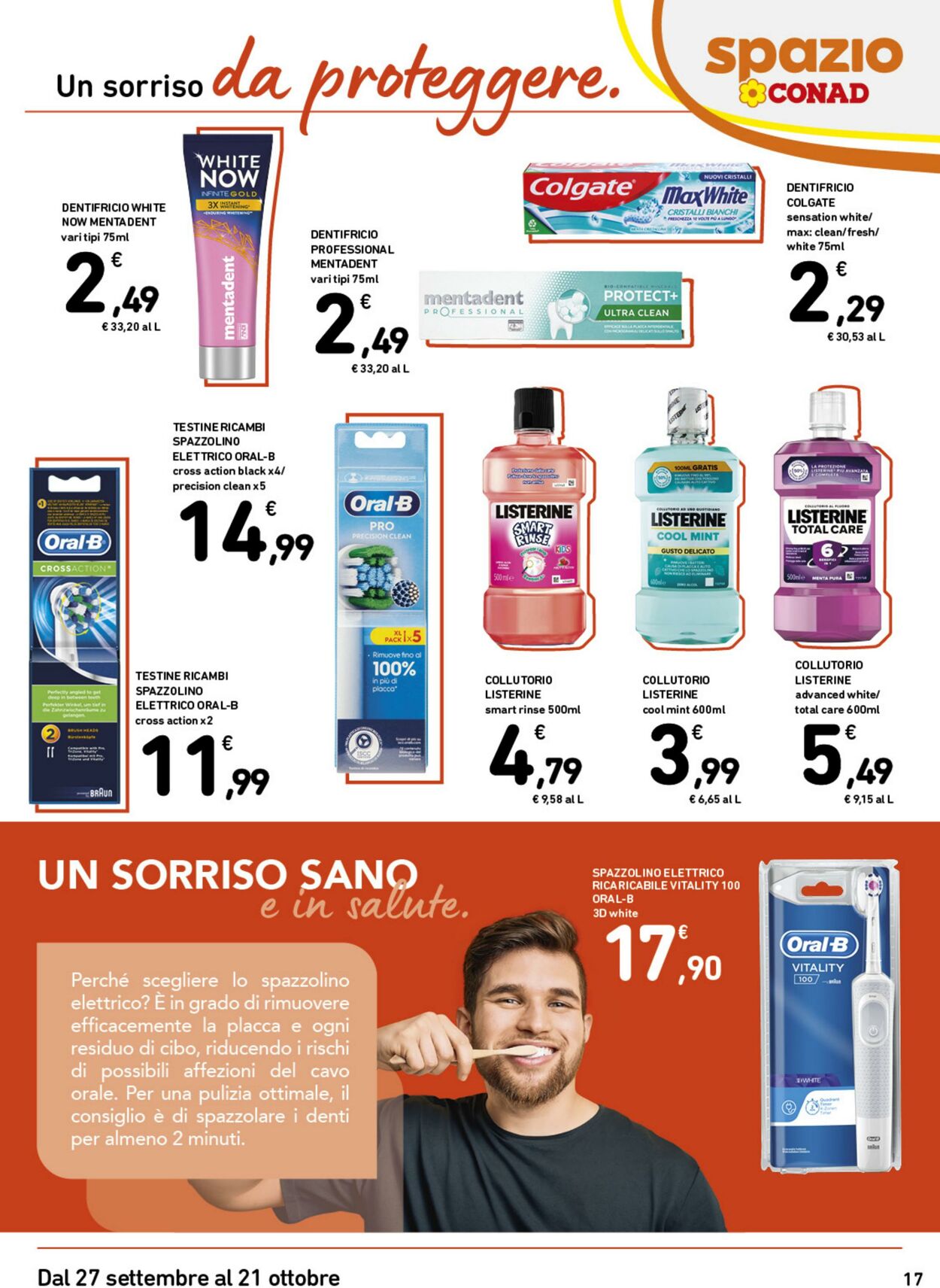 Volantino Conad 27.09.2024 - 21.10.2024