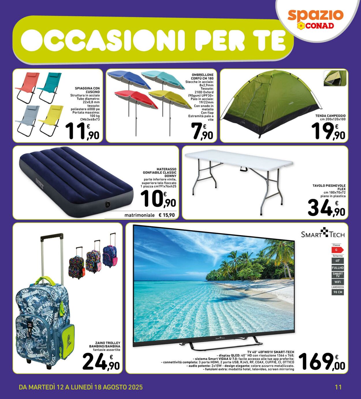 Volantino Conad 10.08.2025 - 10.08.2025