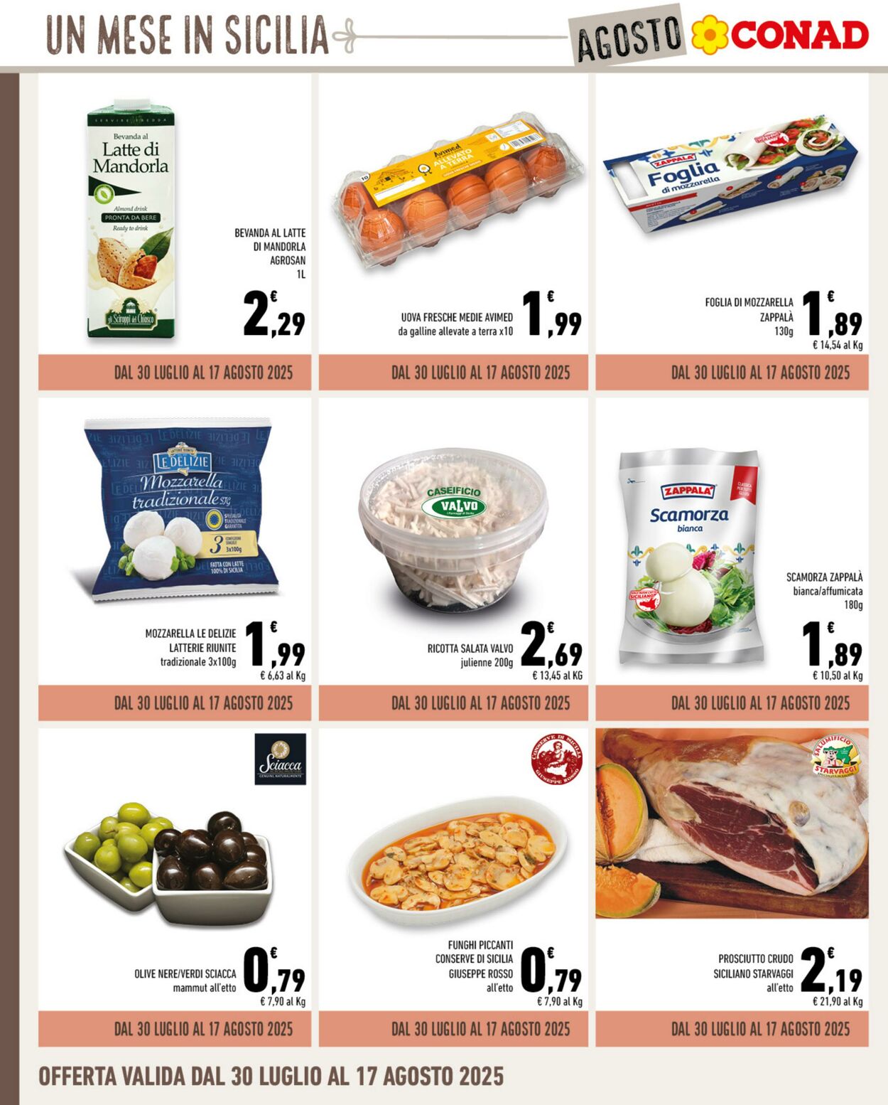 Volantino Conad 07.08.2025 - 07.08.2025