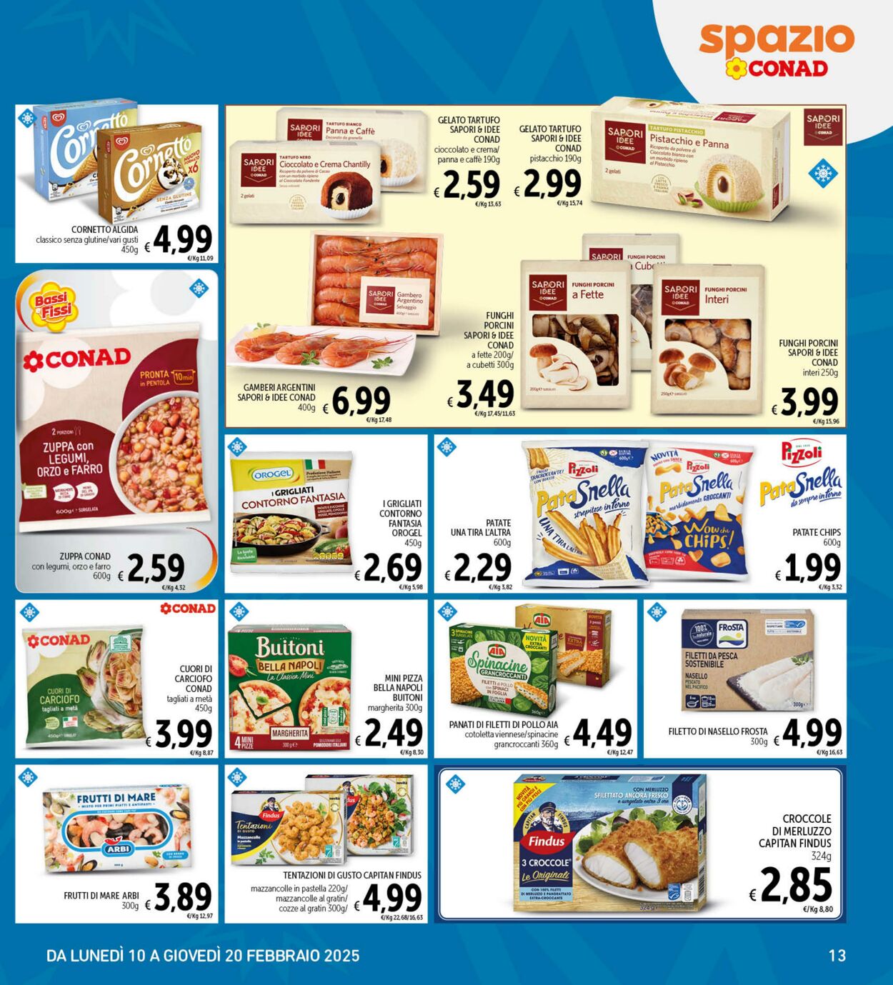 Volantino Conad 10.02.2025 - 20.02.2025