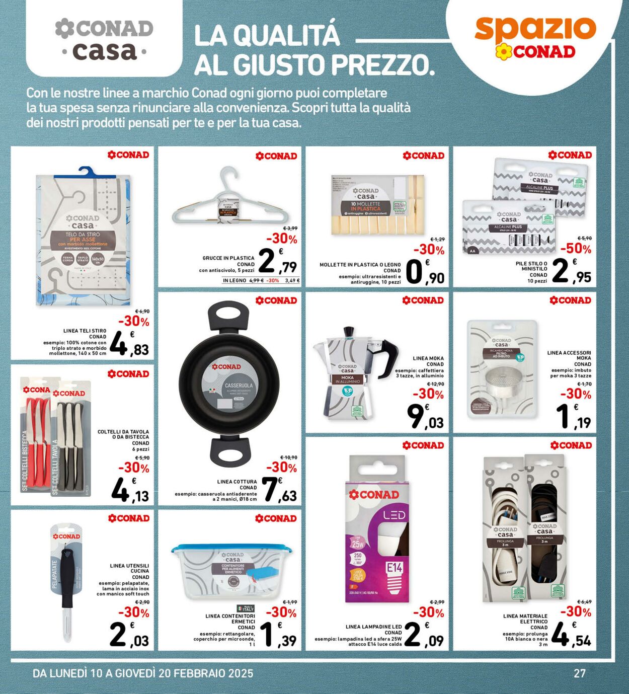 Volantino Conad 10.02.2025 - 20.02.2025