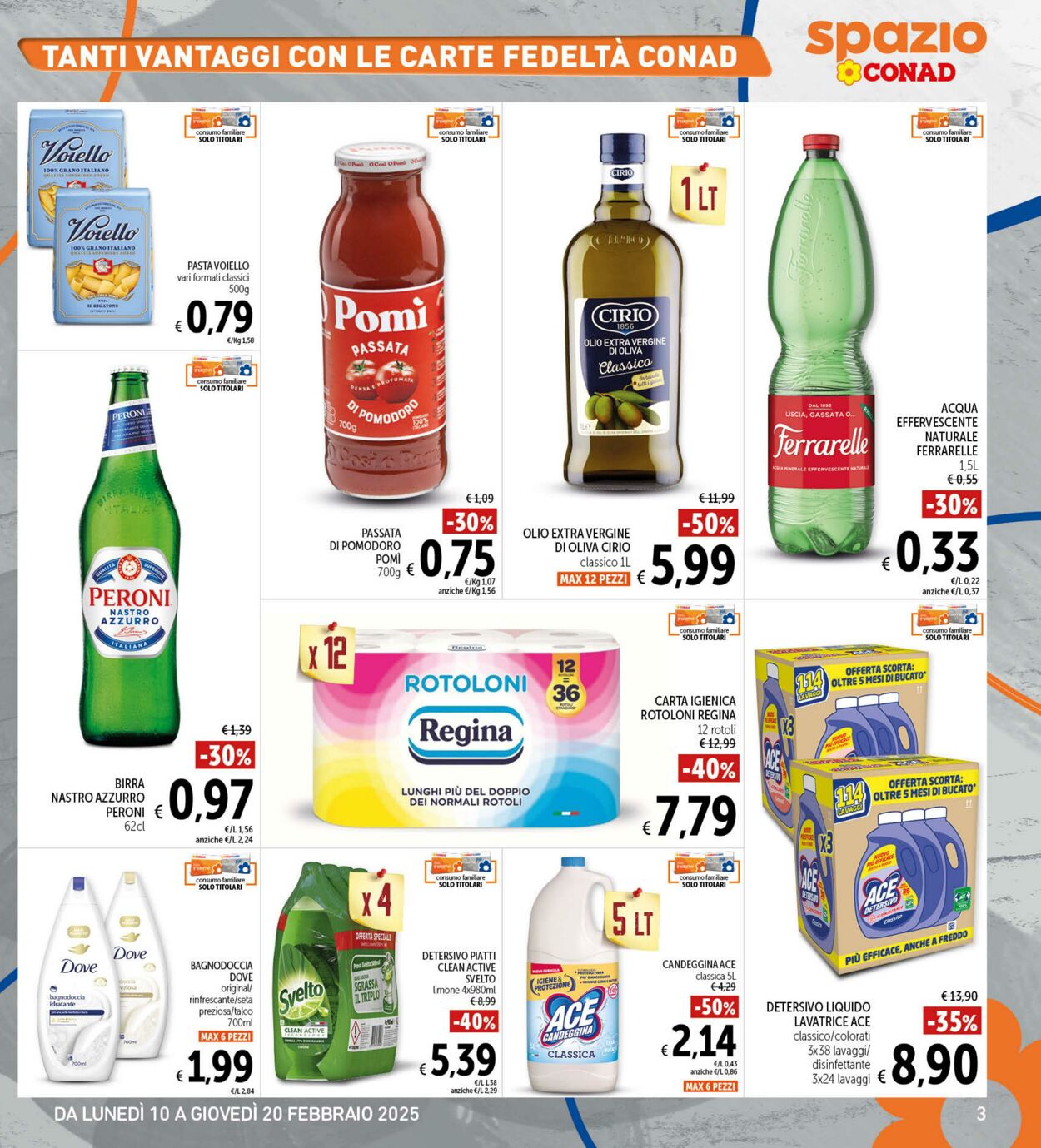 Volantino Conad 10.02.2025 - 20.02.2025