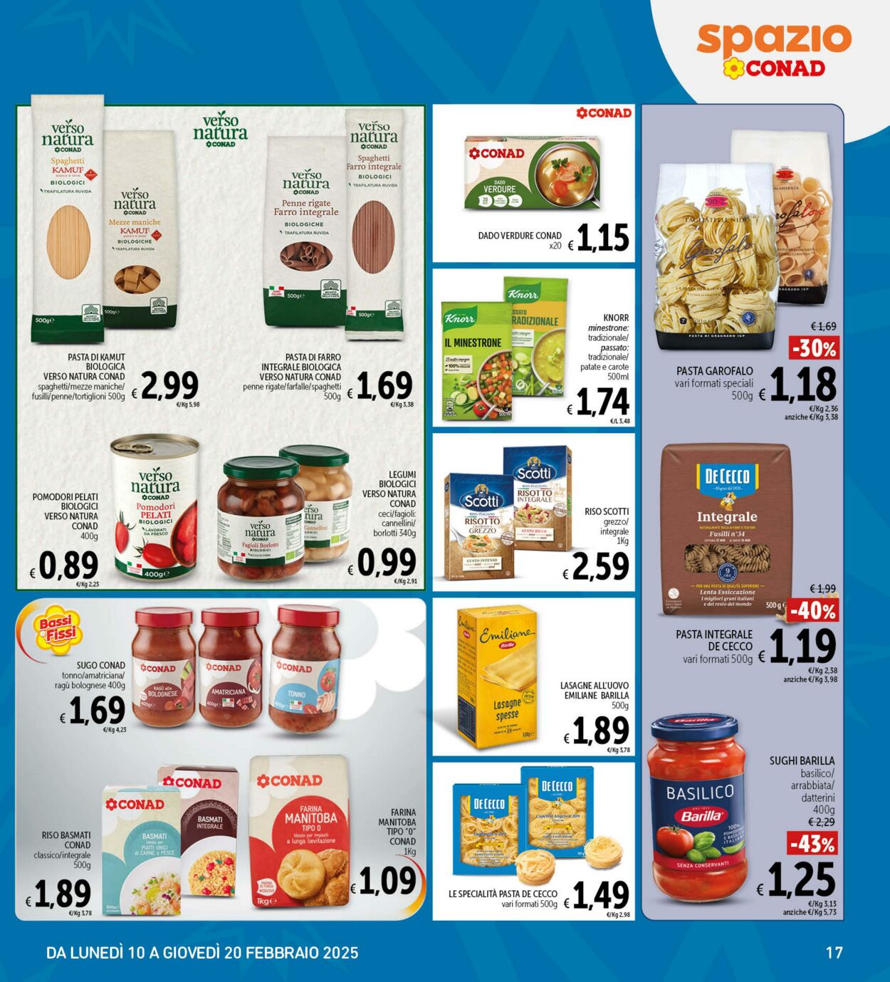 Volantino Conad 10.02.2025 - 20.02.2025