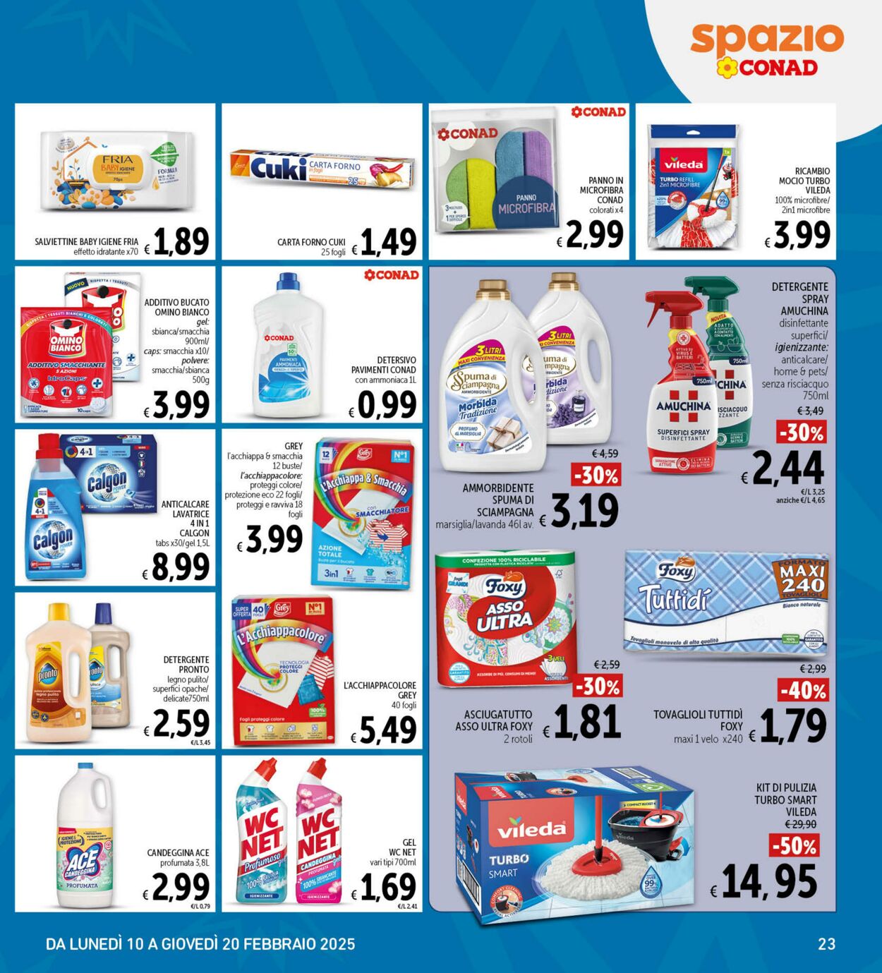 Volantino Conad 10.02.2025 - 20.02.2025