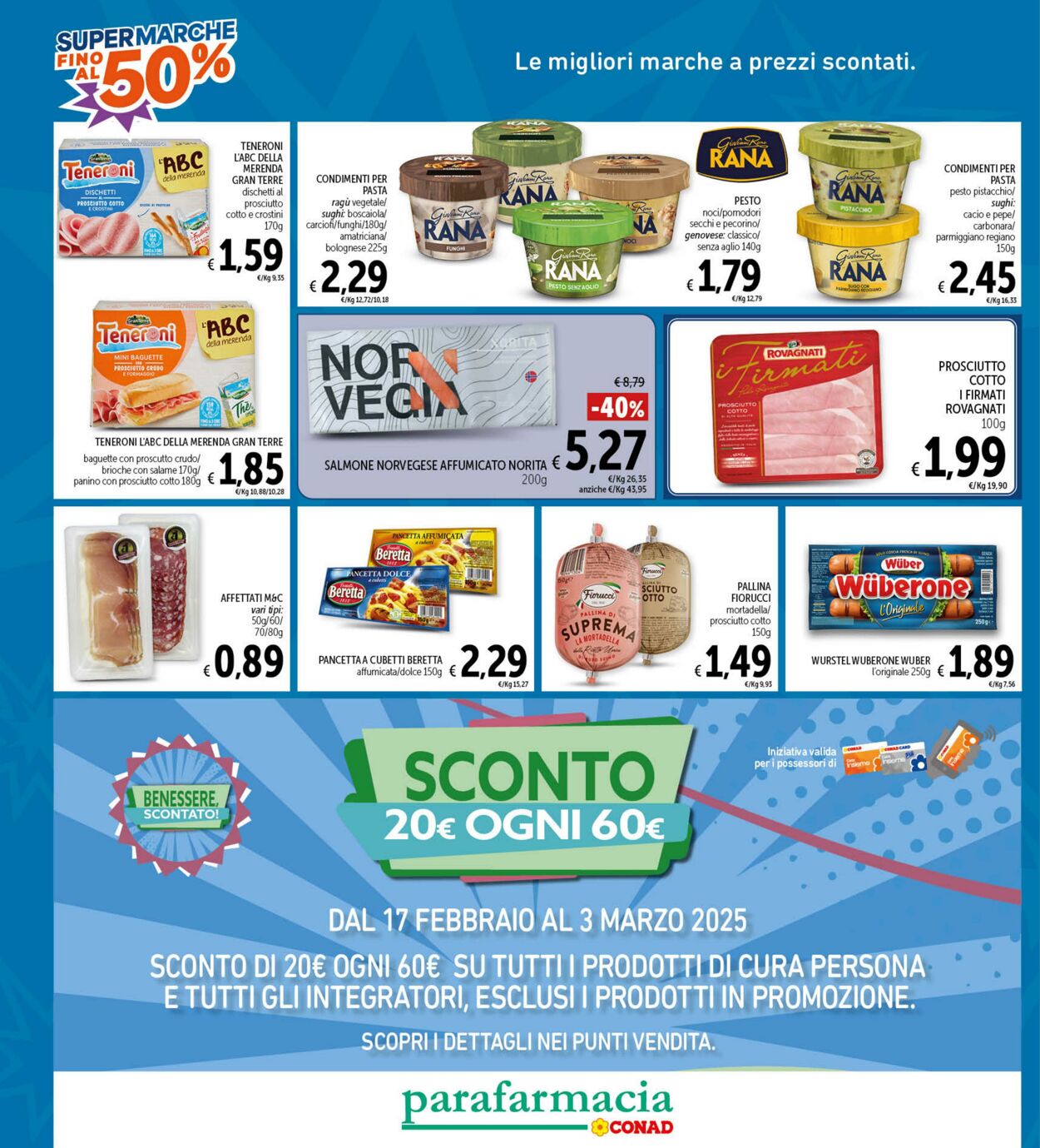 Volantino Conad 10.02.2025 - 20.02.2025