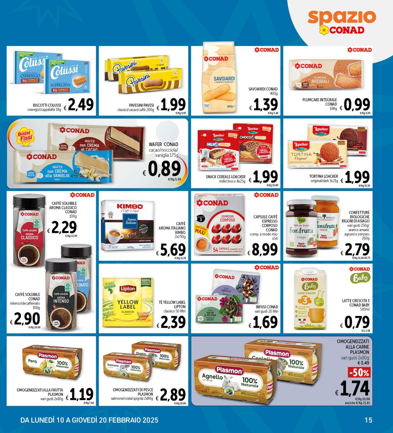 Volantino Conad 10.02.2025 - 20.02.2025