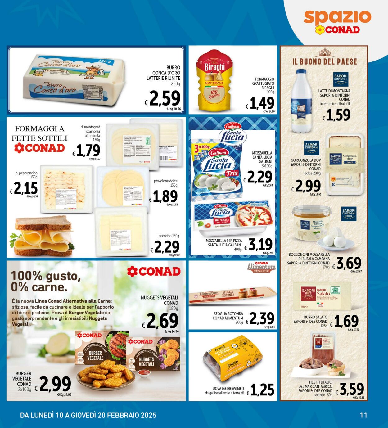 Volantino Conad 10.02.2025 - 20.02.2025